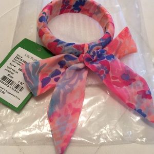 Lilly Pulitzer fabric wrapped bangle